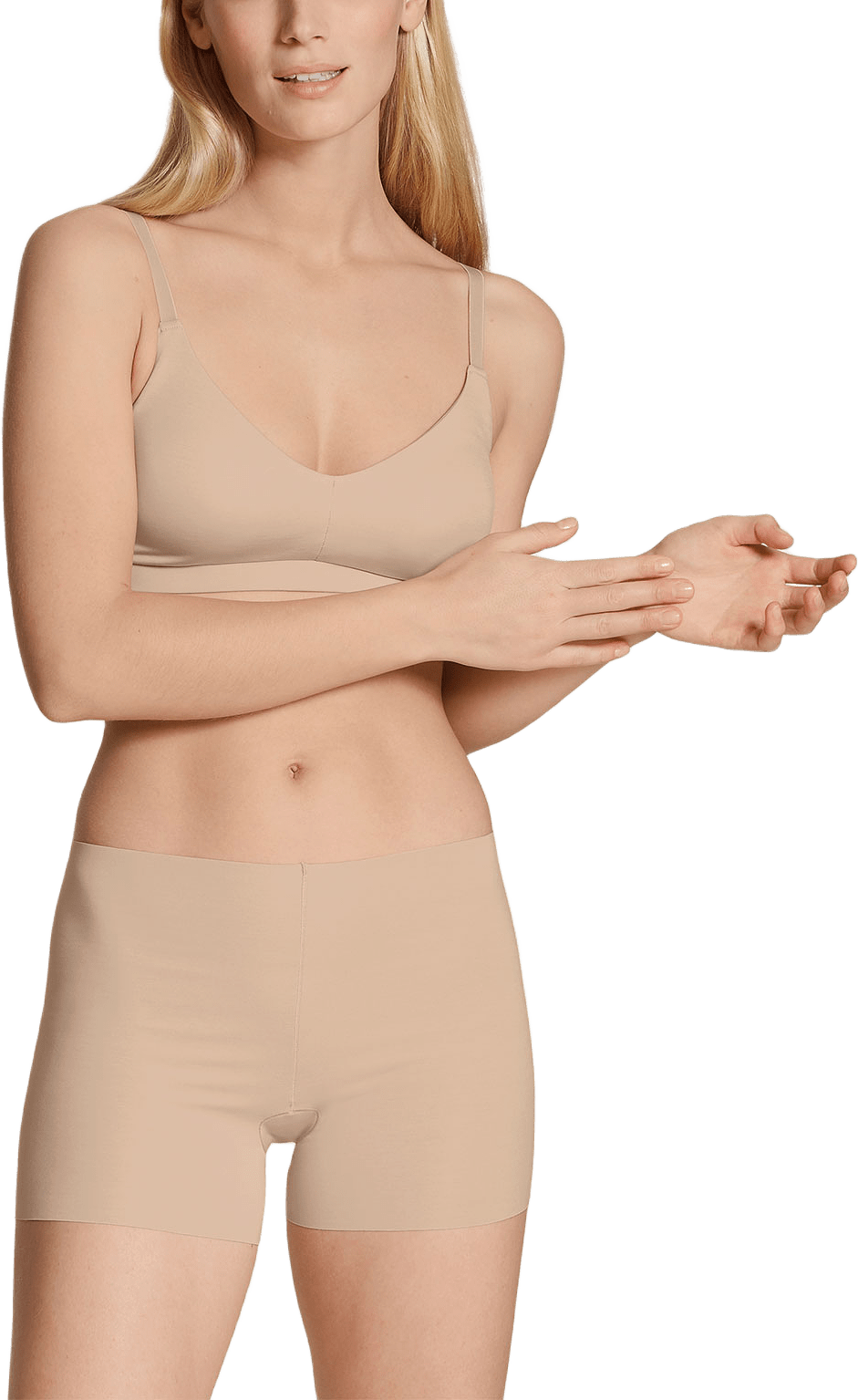 Natural Skin Panty 26659, från Calida, i färgen Rose Teint.