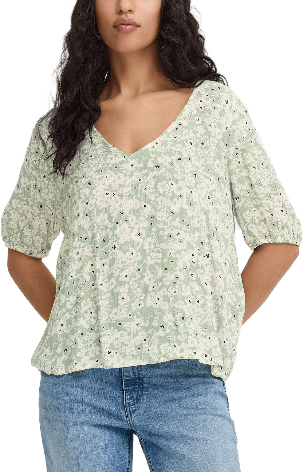 IHMARRAKECH AOP SS15; Ichi Blouse