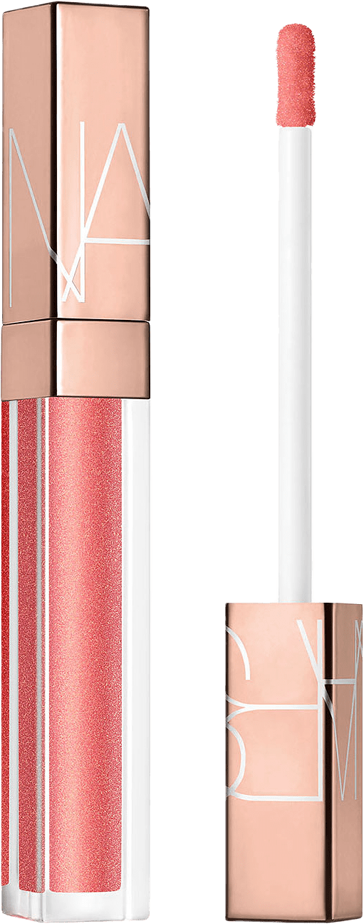 AfterGlow Lip Shine, från NARS, i färgen Orgasm.