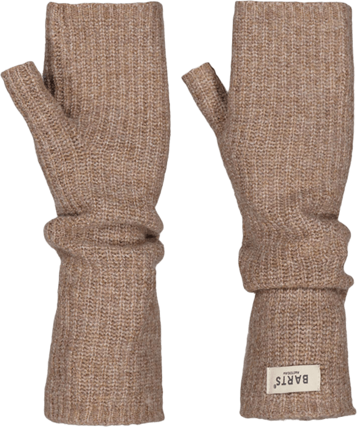 Darty Fingerless Gloves, från Barts, i färgen Light Brown.