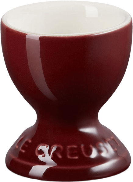 Äggkopp Garnet, från Le Creuset, i färgen Garnet.