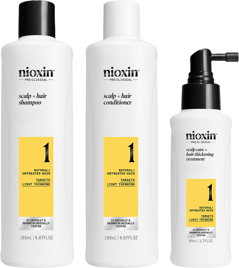 System 1 Trial Kit for Thinning Hair, från Nioxin.