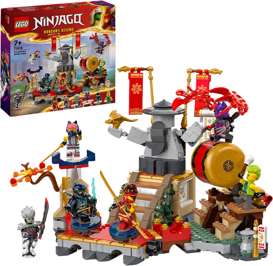 Turneringsarena 71818, från LEGO.