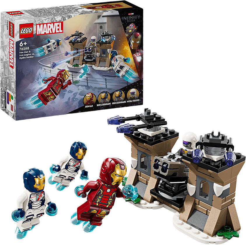 Marvel Iron Man & Iron Legion mot Hydrasoldat 76288