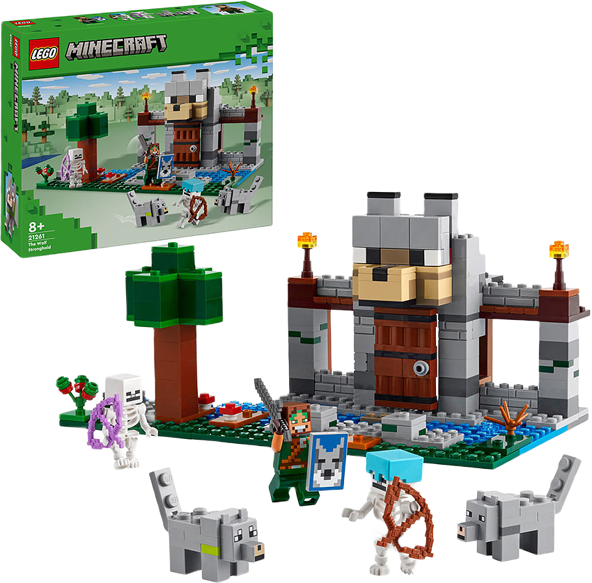 Vargfästningen 21261, från LEGO.