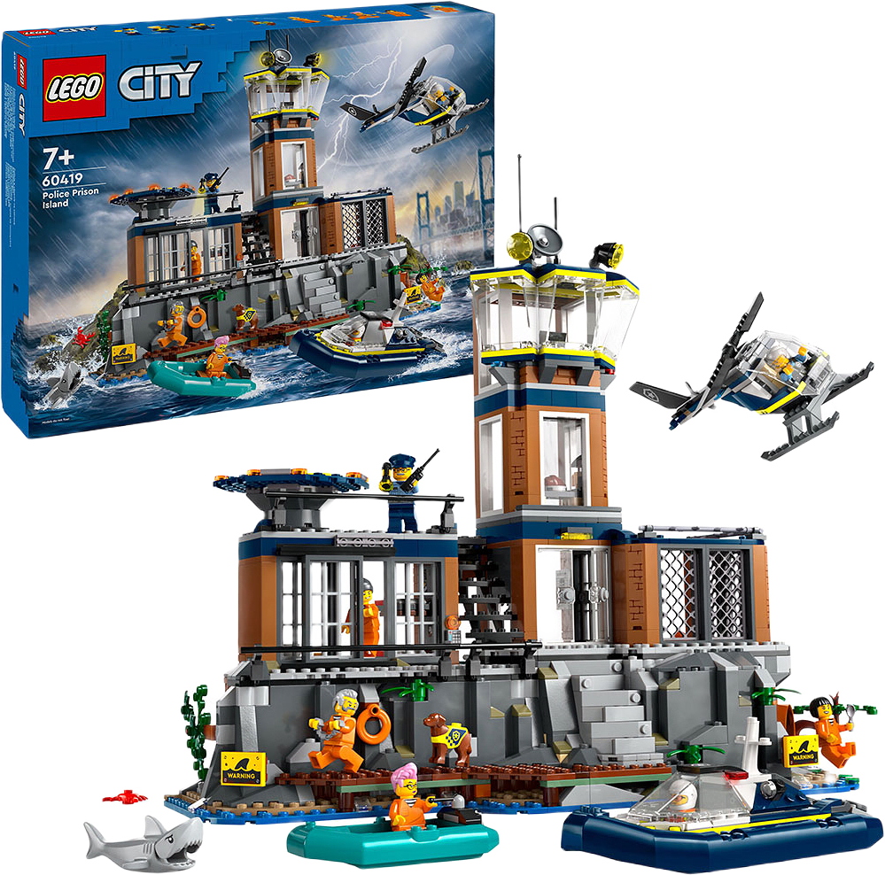 Polisens Fängelseö 60419, från LEGO.