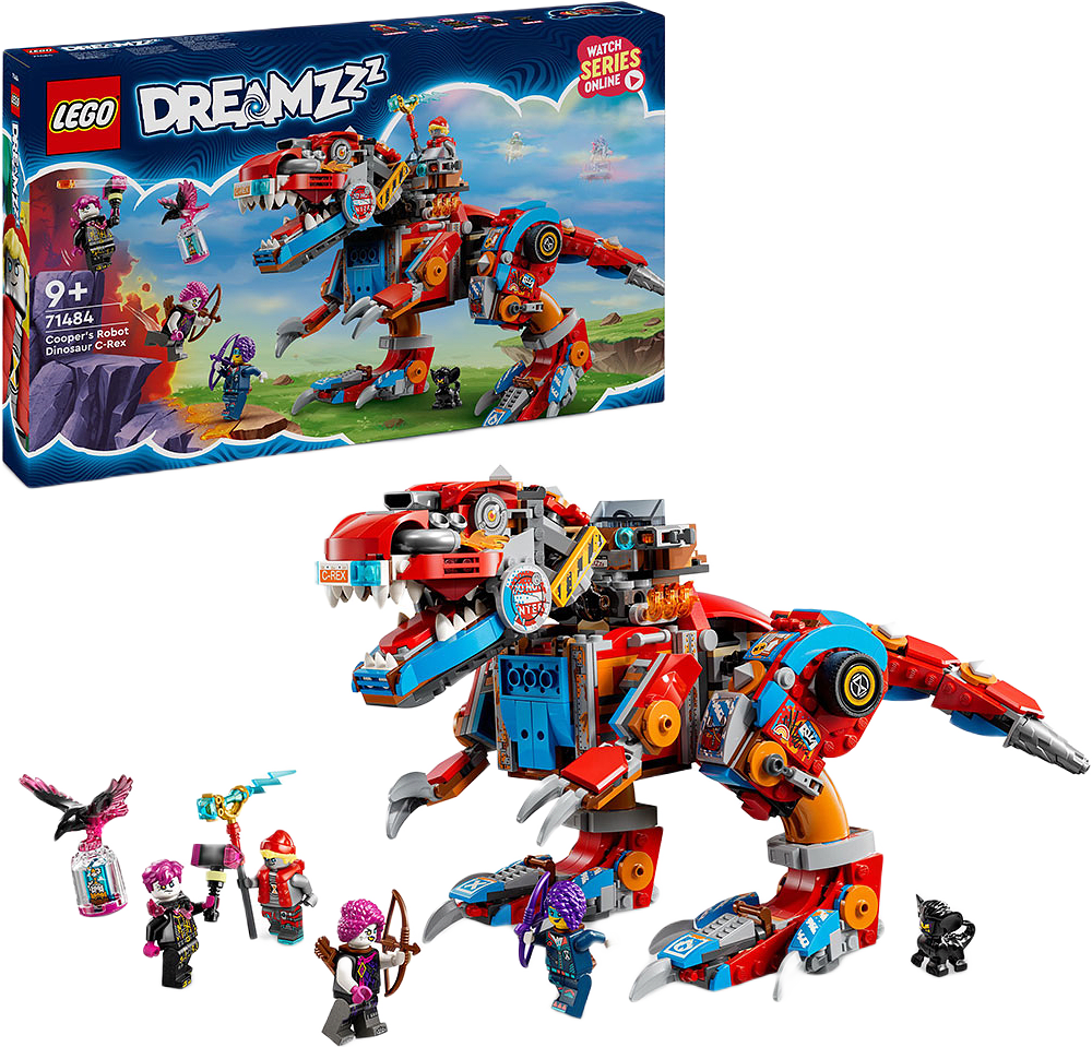 Coopers Robotdinosaurie C-Rex 71484, från LEGO.