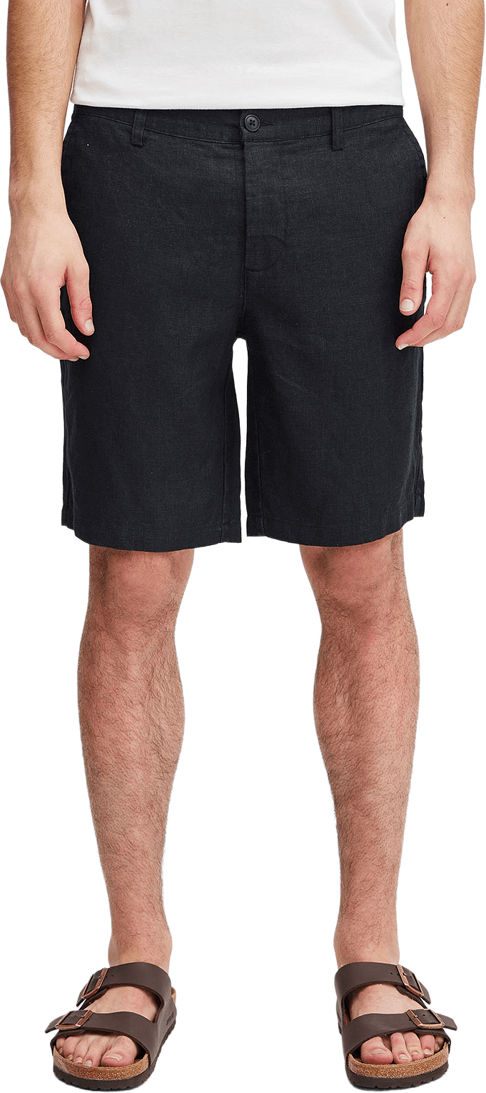 CFPANDRUP 100% linen shorts Short, från Casual Friday, i färgen Black Beauty.