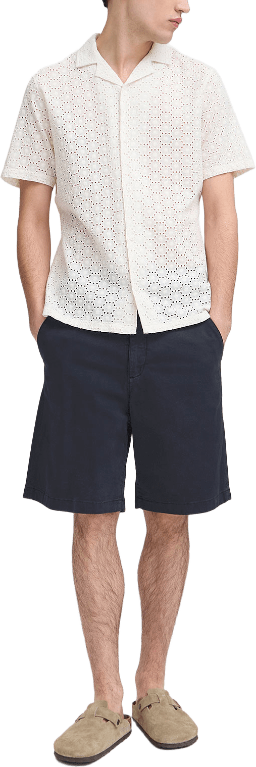 CFBENNET wide shorts, från Casual Friday, i färgen Navy Blazer.