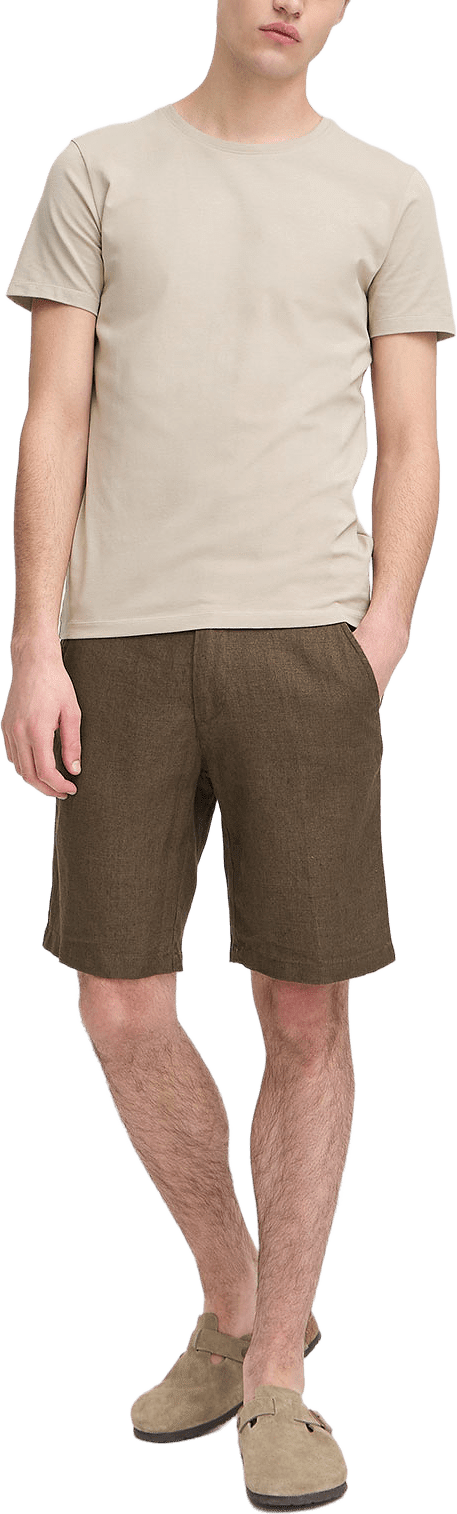 CFPANDRUP 100% linen shorts Short, från Casual Friday, i färgen Wren.