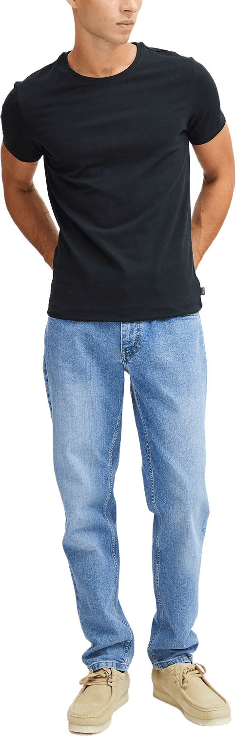 Cfdavide Crew Neck Tee T-Shirt, från Casual Friday, i färgen Night Navy.