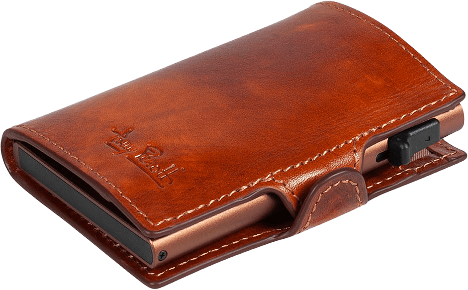 Plånbok, från Tony Perotti, i färgen Cognac.