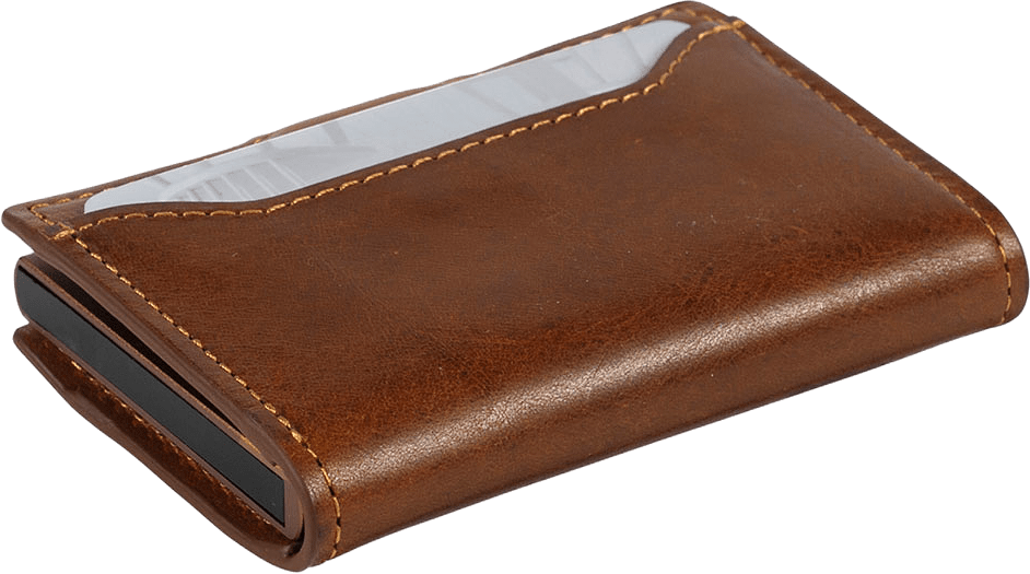 Plånbok, från Tony Perotti, i färgen Dark Brown.