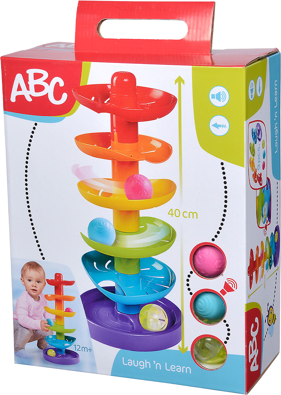 Färgglad Kulbana, från ABC, i färgen Multicolor.