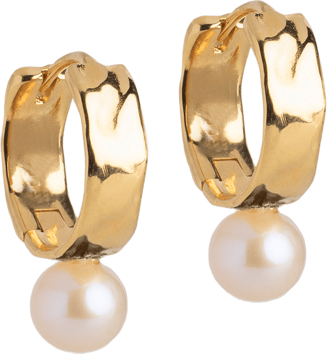 Örhängen Avaya Pearl, från ENAMEL Copenhagen, i färgen Pearls.