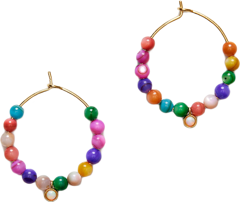 Carnival Hoop, från Anni Lu, i färgen Gold.