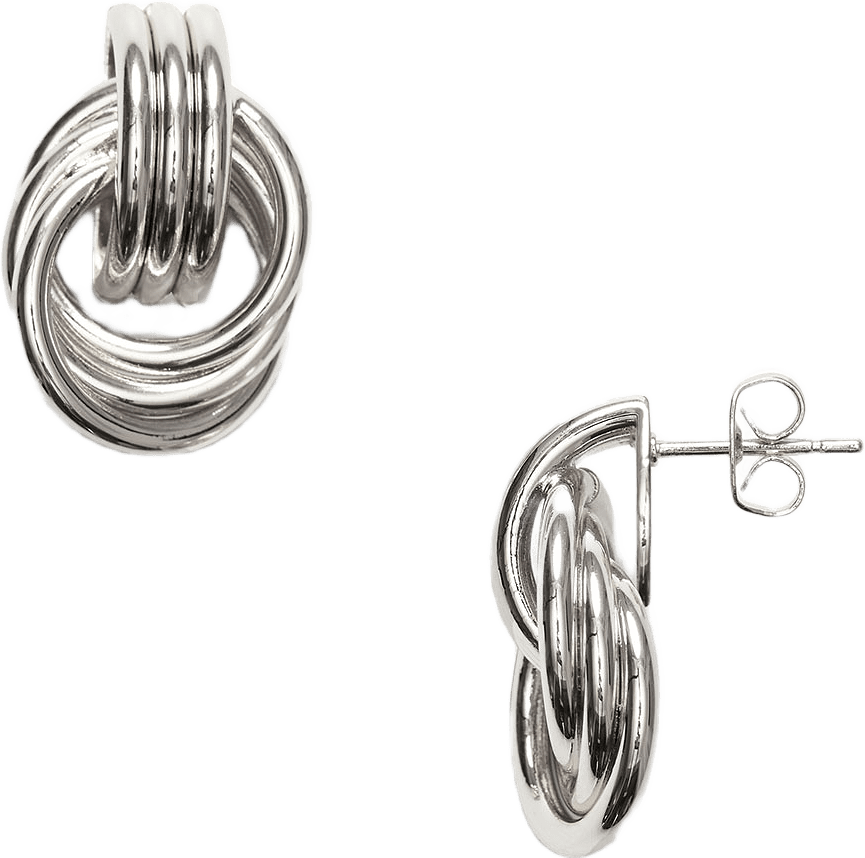 Triplet Earring, från Anni Lu, i färgen Silver.