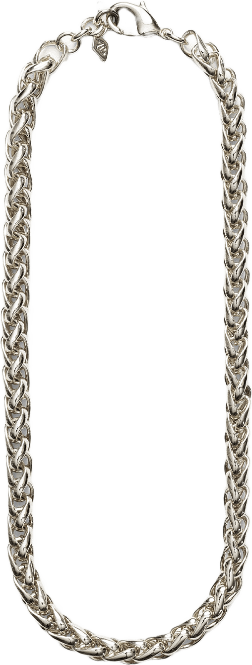 Liquid Silver Necklace, från Anni Lu, i färgen Silver.