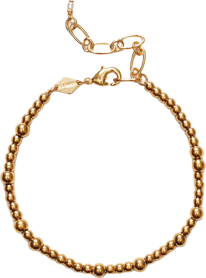 Slim Goldie Bracelet, från Anni Lu, i färgen Gold.