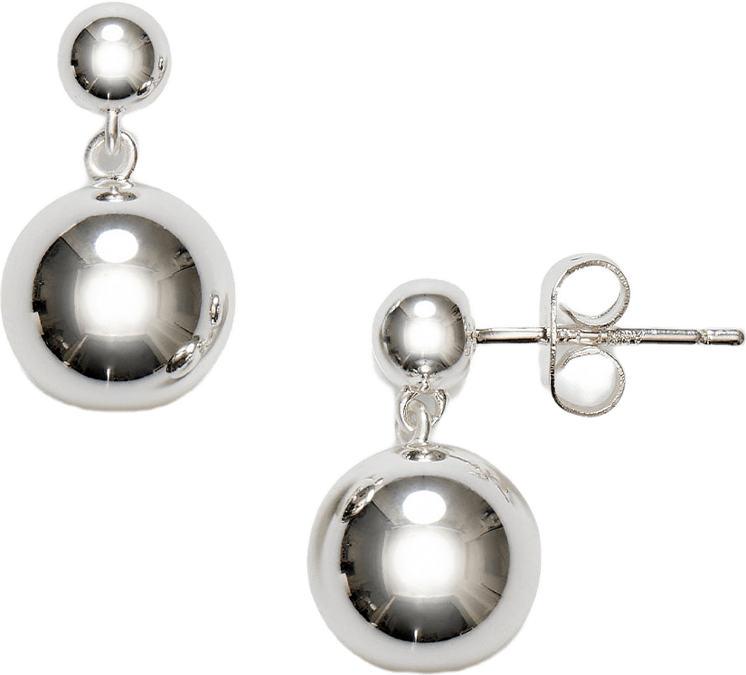 Drop of Silver Earring, från Anni Lu, i färgen Silver.