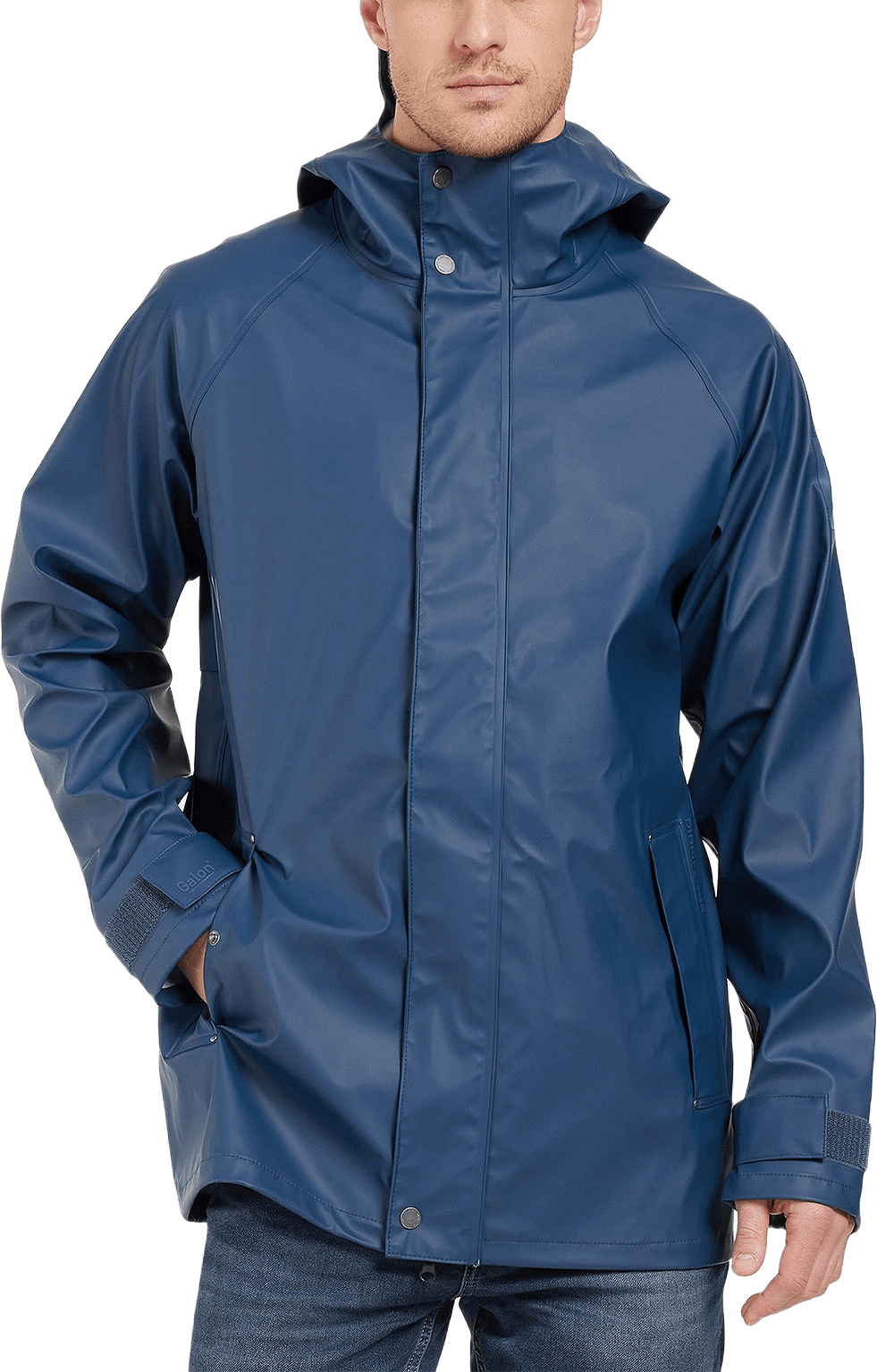 Darwin Jacket Galon, från Didriksons, i färgen Cold Blue Sea.