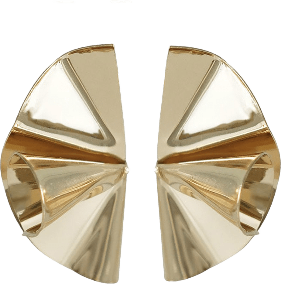 Hope Earrings, från WOS, i färgen Gold.