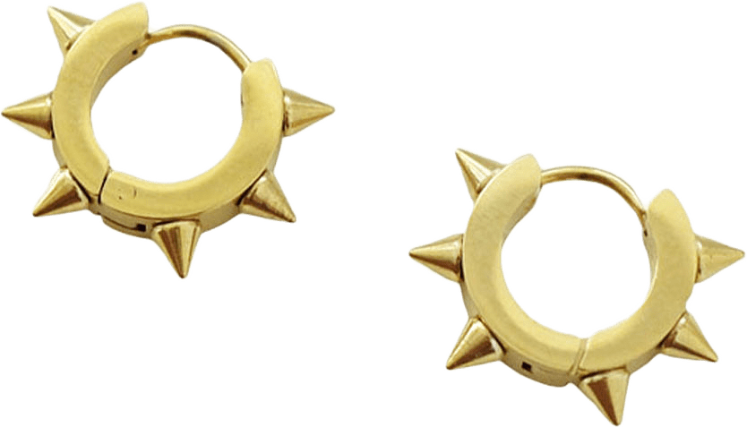 Tag Mini Earrings, från WOS, i färgen Gold.