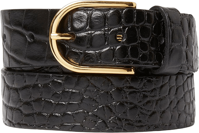 Safira, från Saddler, i färgen Black Croco.