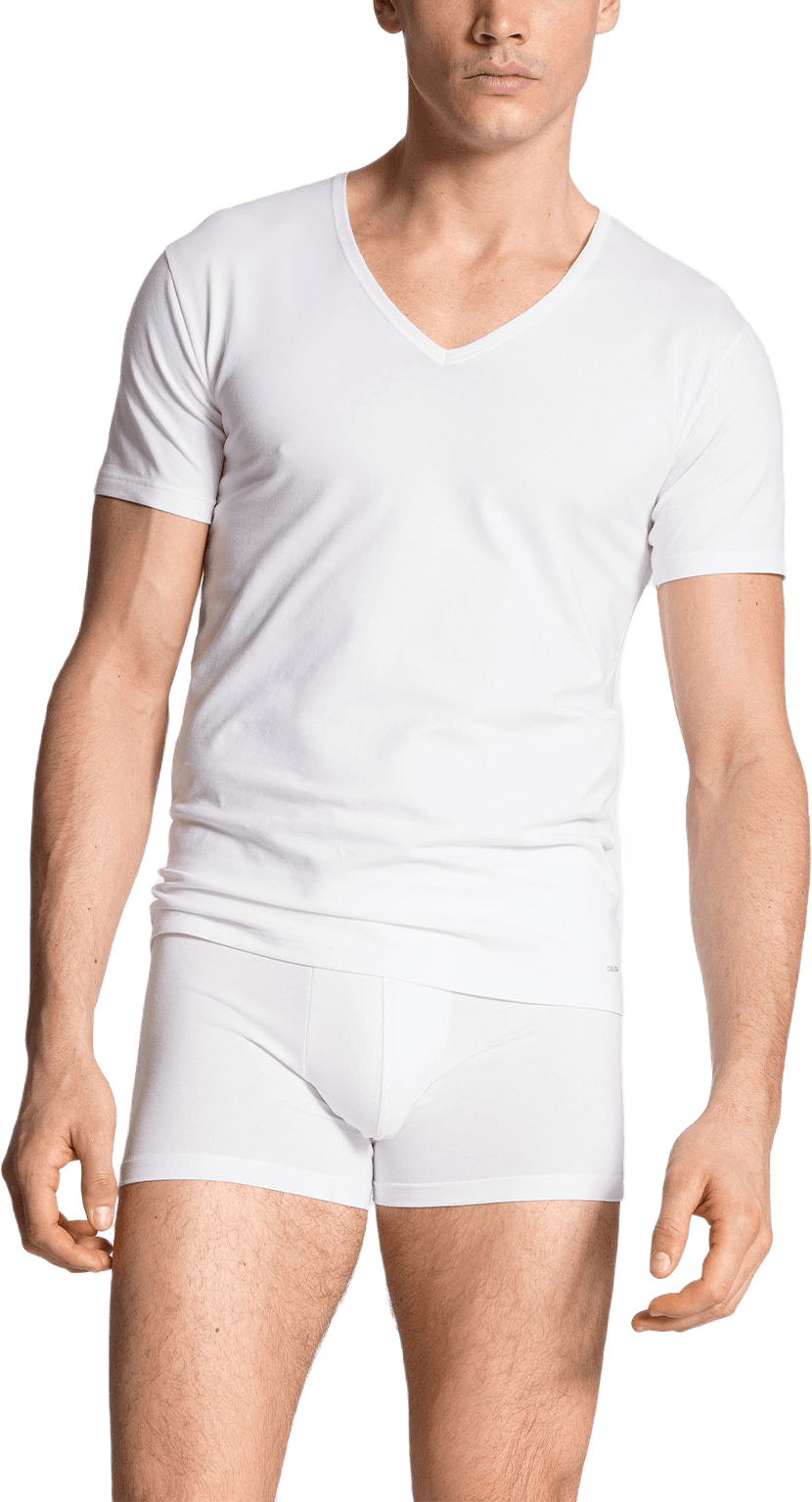 T-shirt Cotton Code, från Calida, i färgen White.