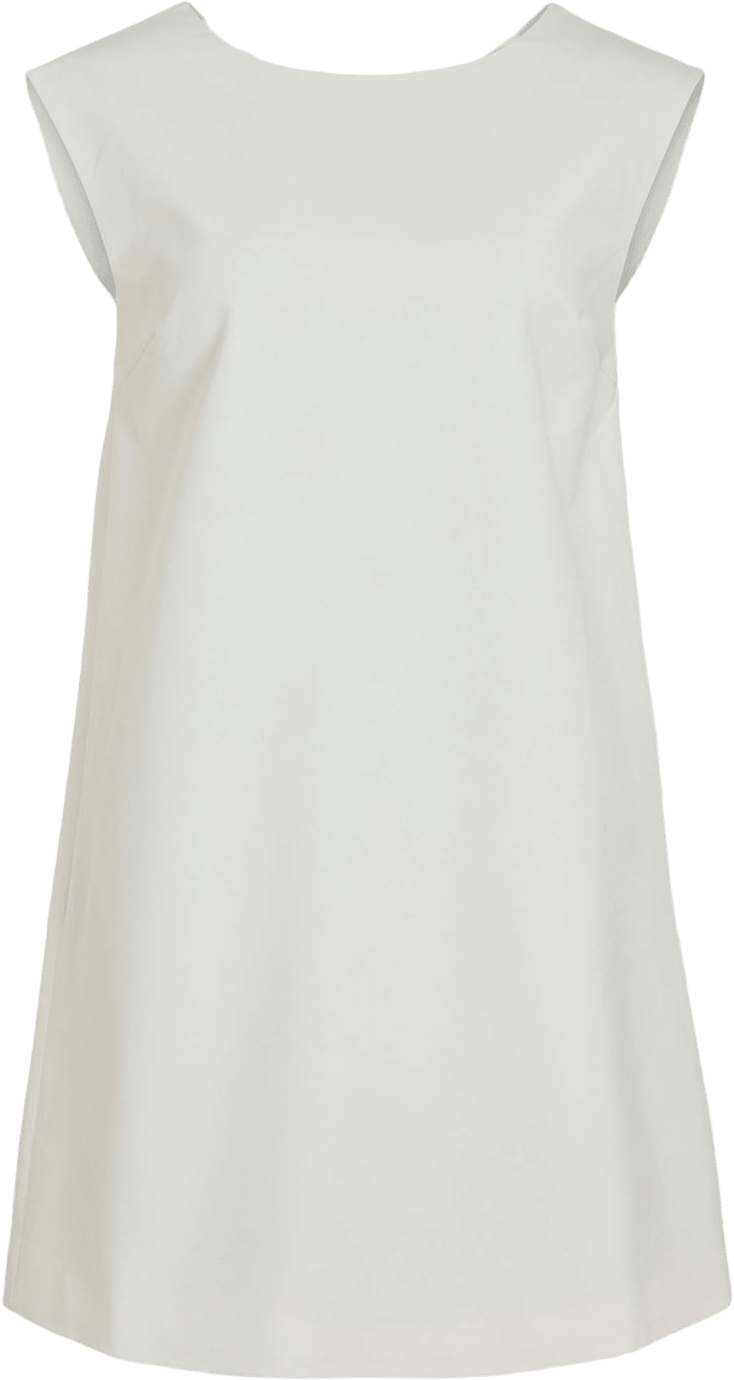 VIGERY Short dress, från Vila, i färgen Cloud Dancer.