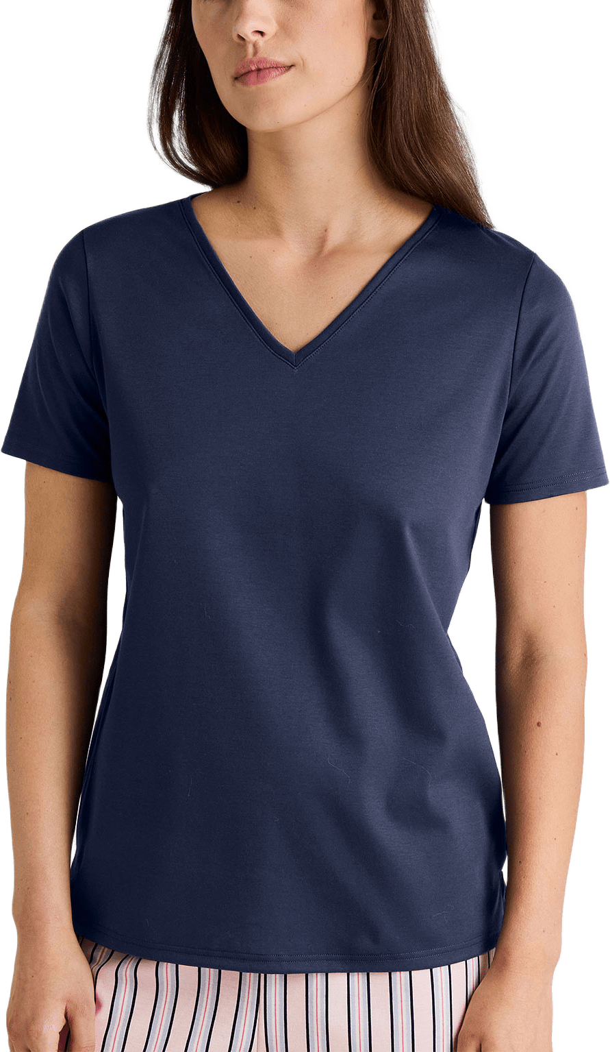 Favourites Sleep T-shirt 14058, från Calida, i färgen Peacoat Blue.