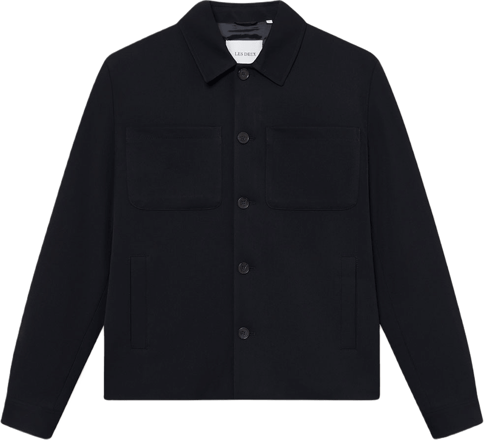 Marseille Hybrid Jacket, från LES DEUX, i färgen Navy.