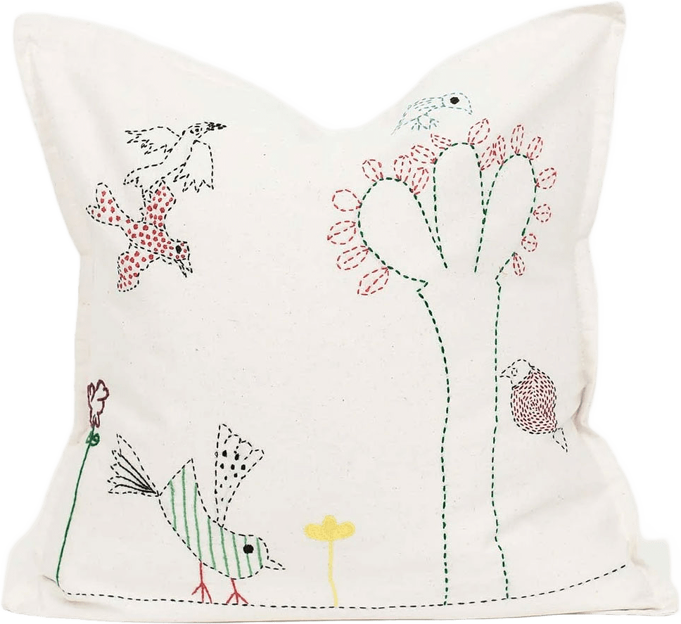 Kuddfodral KHULNA, från A World of Craft, i färgen Natur.