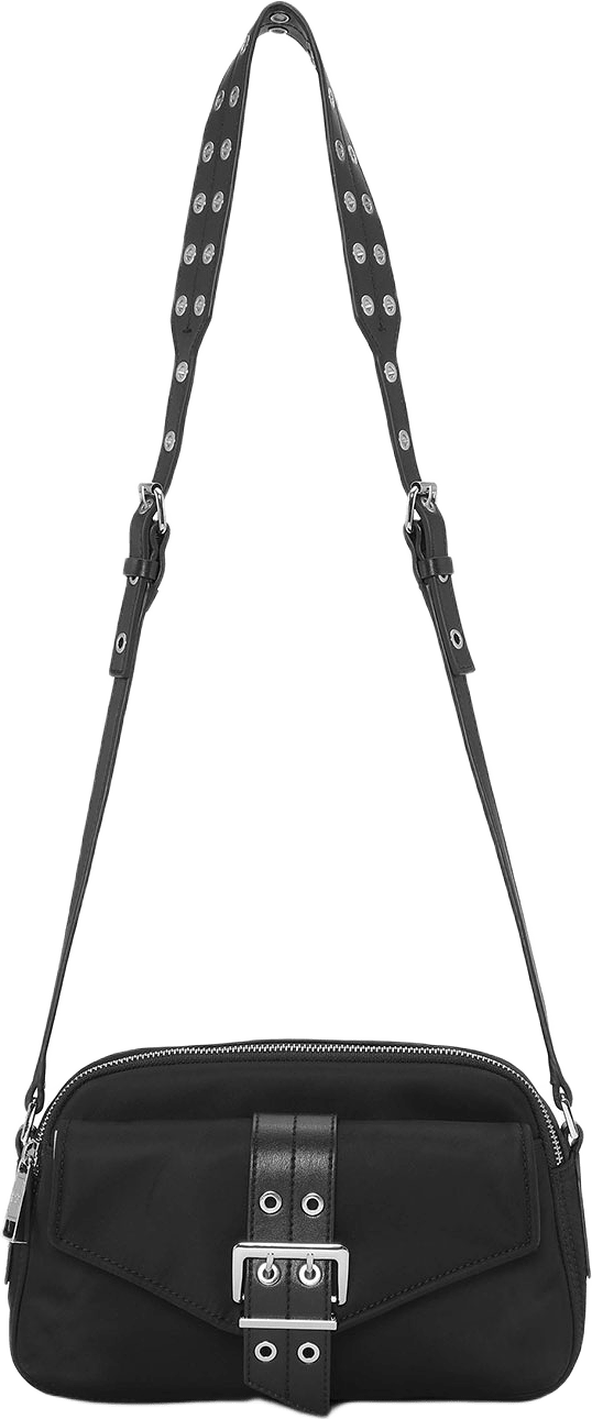 Bucky Camera Bag, från GANNI, i färgen Black.