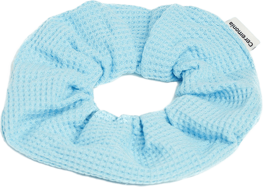 Spa Scrunchie, från Ceremonia, i färgen Blue.