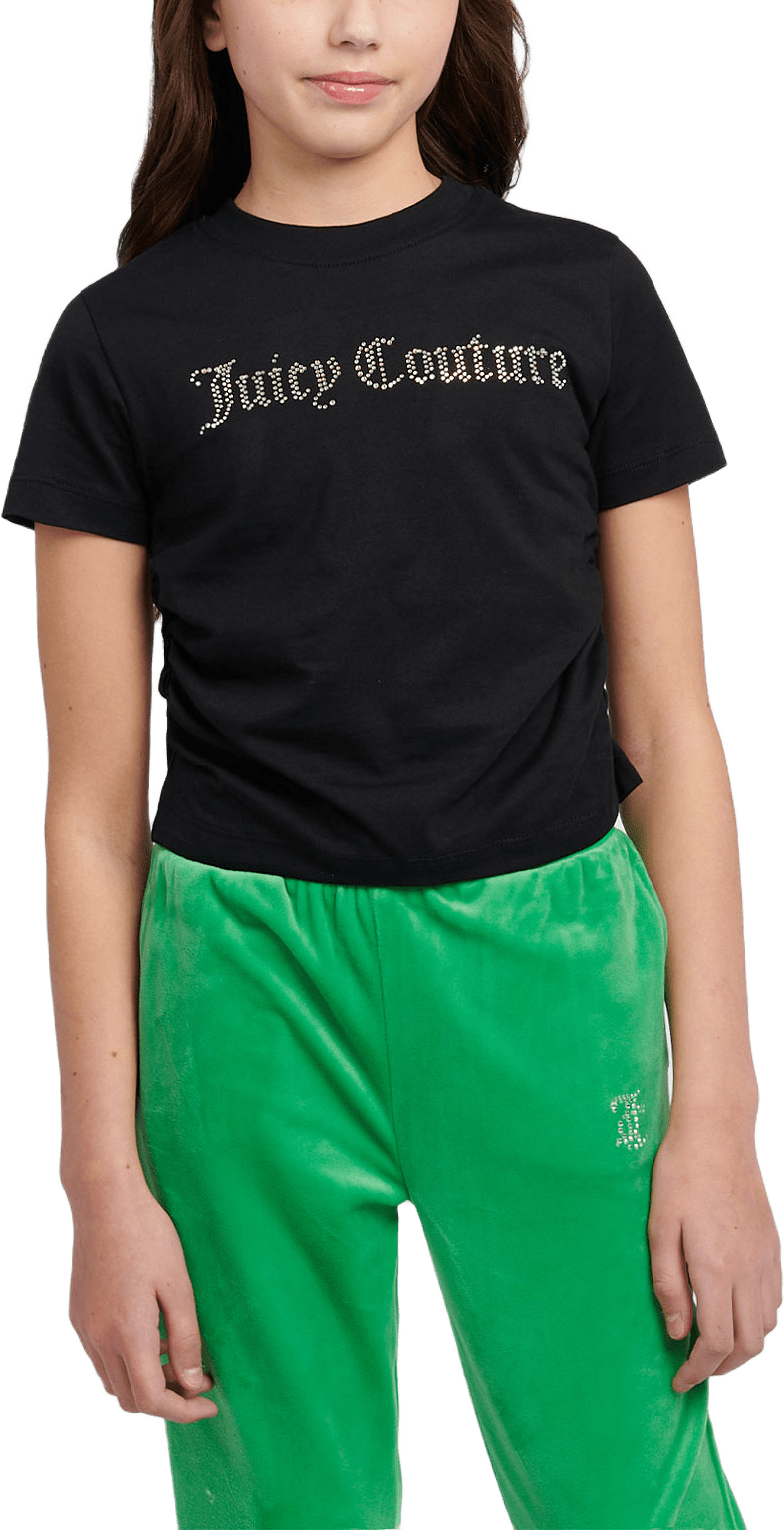 Diamante Juicy Courture Ringer Tee, från Juicy Couture, i färgen Black.