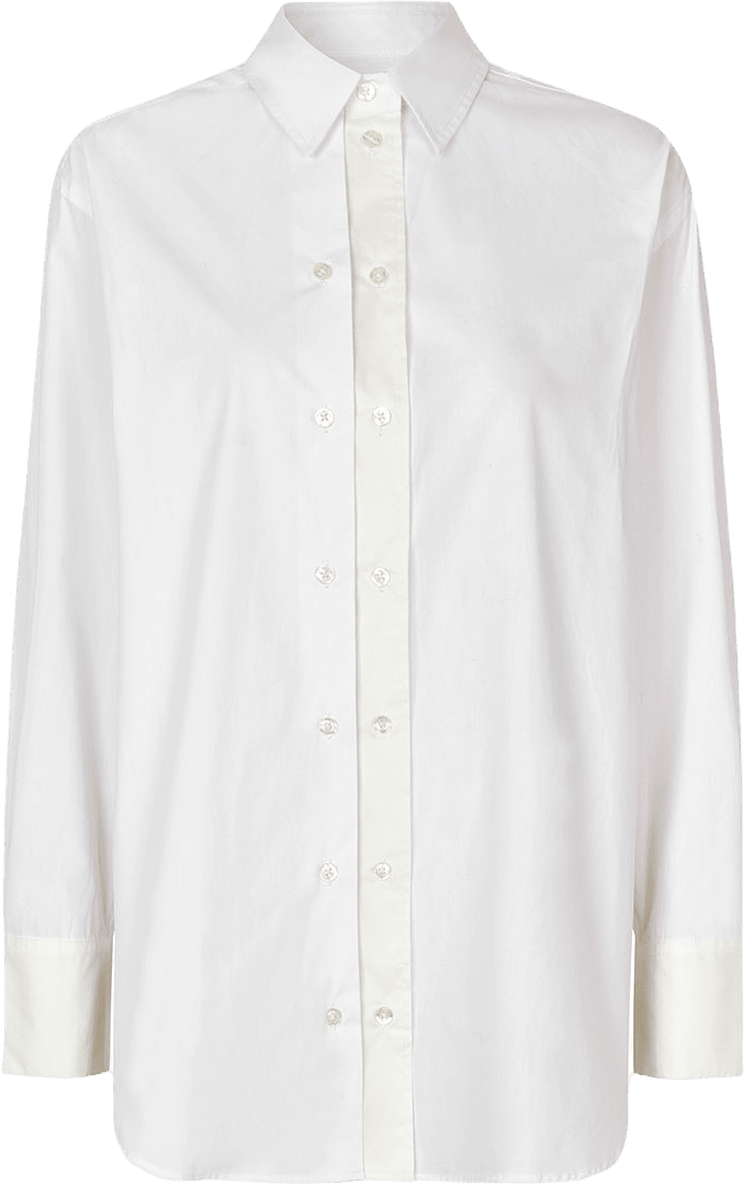 Salas Shirt 15446, från SAMSOE SAMSOE, i färgen White.