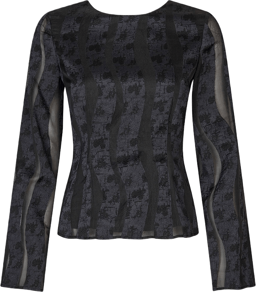 Saanai Blouse 15458, från SAMSOE SAMSOE, i färgen Black.