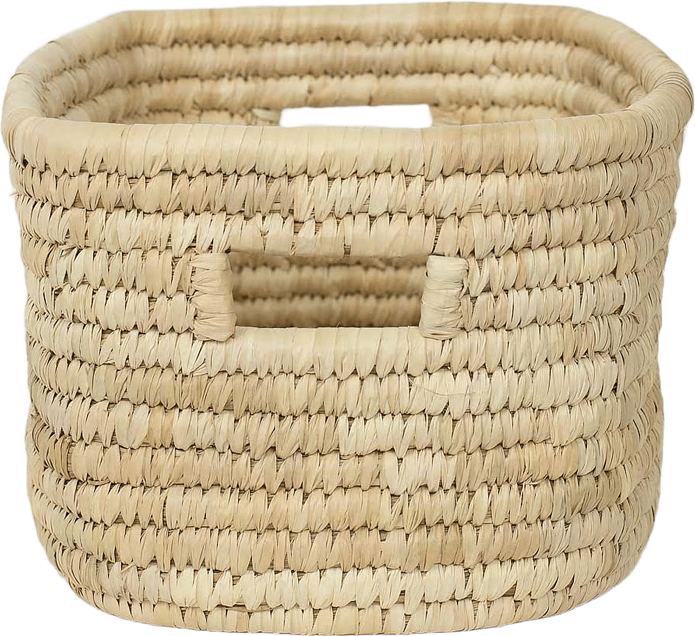 PALM VIRGO Korg oval, S, från A World of Craft, i färgen Natur.