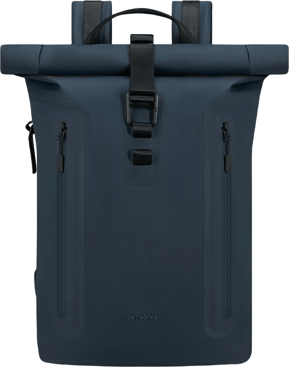 Dataryggsäck i vattenavvisande material, från Samsonite, i färgen Blue.