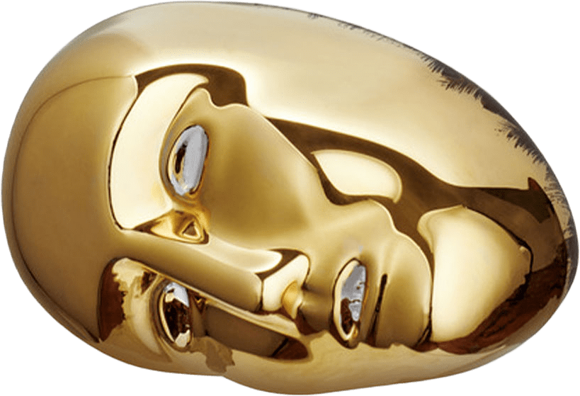 Brains Everything Is Better When We Dance Bv Ac-21, från Kosta Boda, i färgen Gold.