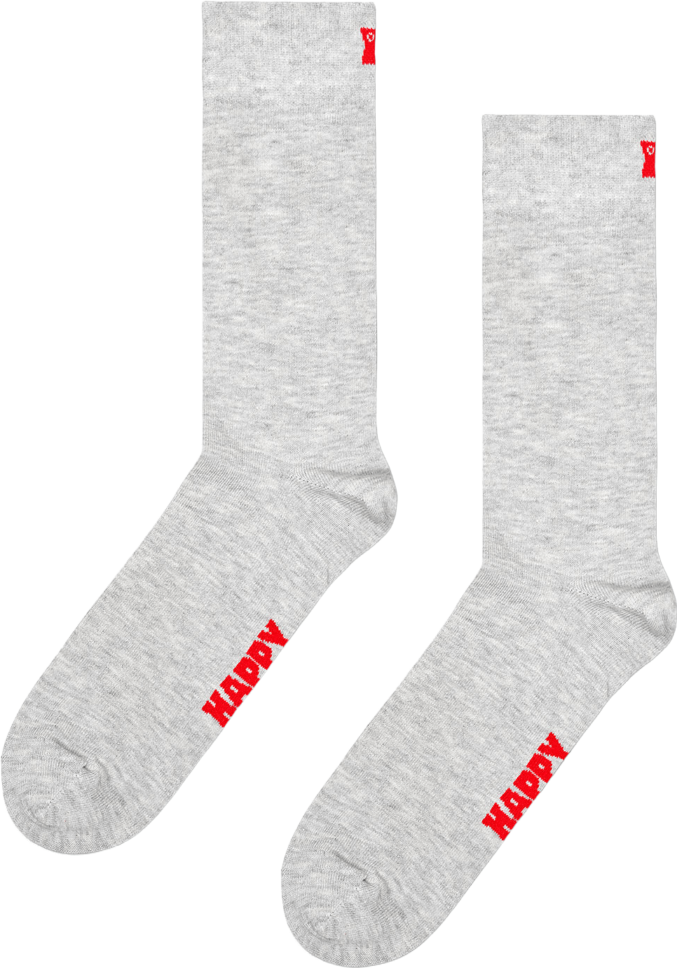 Solid Sock, från Happy Socks, i färgen Grey.