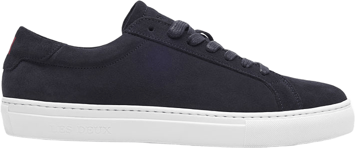 Theodor Suede Sneaker, från LES DEUX, i färgen Dark Navy.
