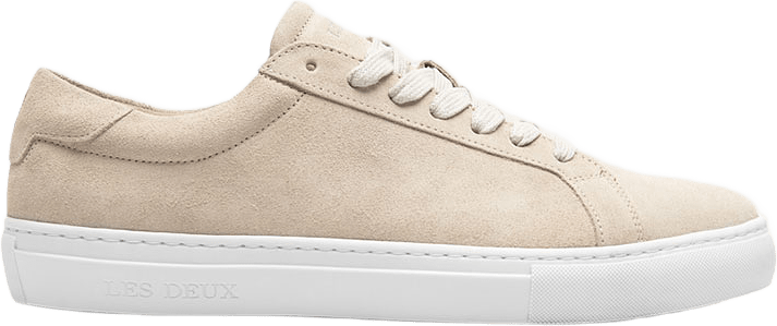 Theodor Suede Sneaker, från LES DEUX, i färgen Ivory.