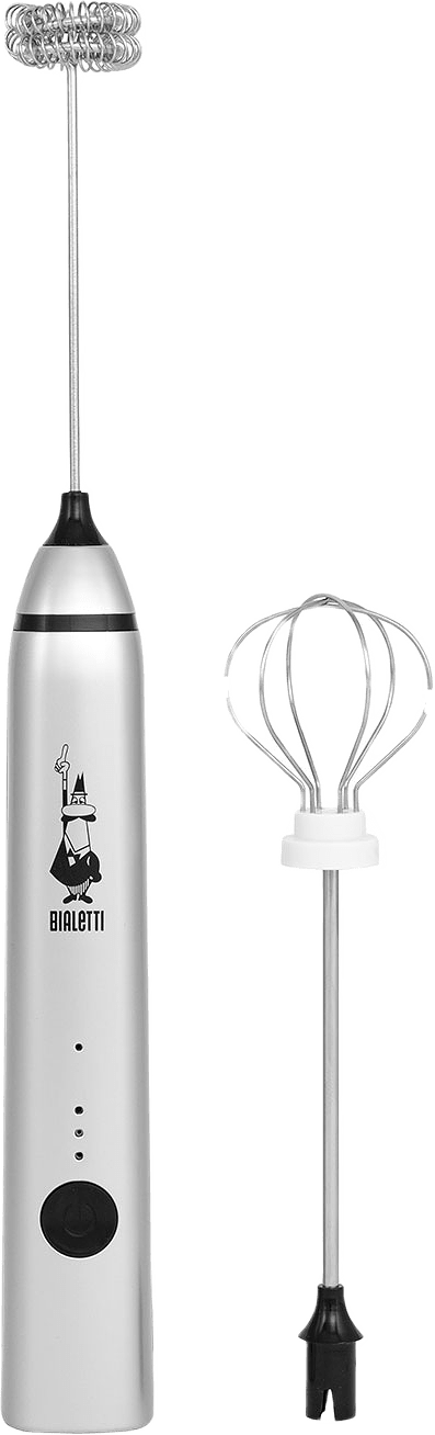 Multi-Mjölk Visp PRO USB, från Bialetti, i färgen Silver.