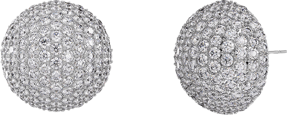 Bead Sparkle Studs, från Edblad, i färgen Steel.