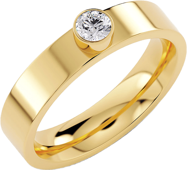 Ritzo Ring, från Edblad, i färgen Gold.