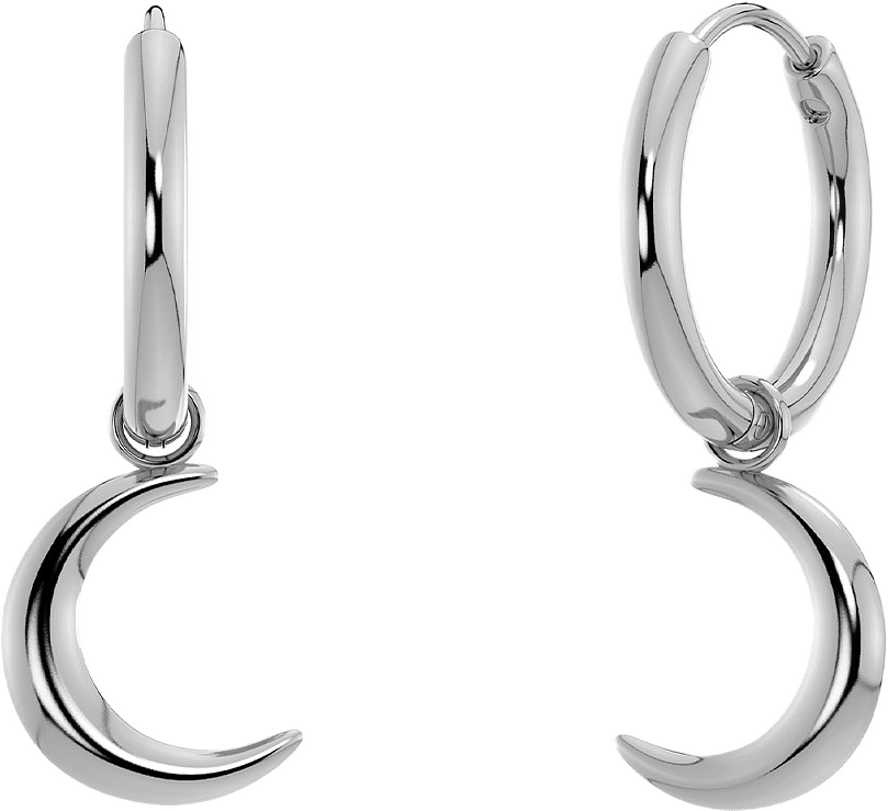 New Moon Hoops, från Edblad, i färgen Steel.