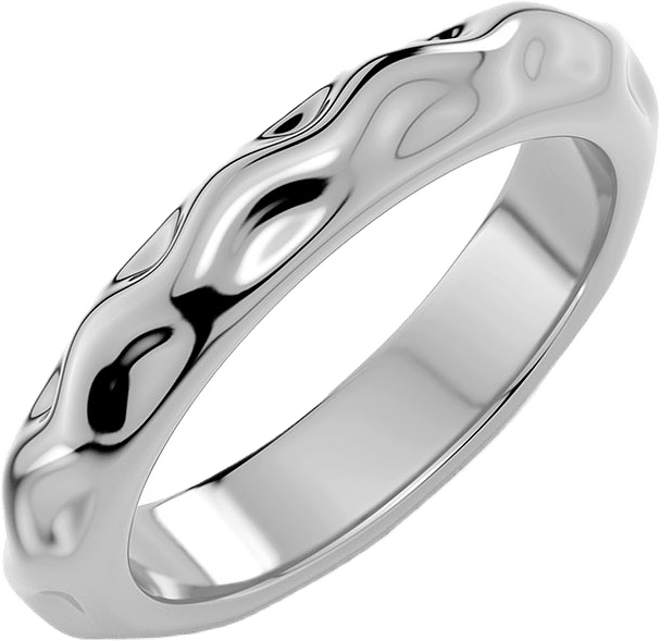 Billie Ring, från Edblad, i färgen Steel.