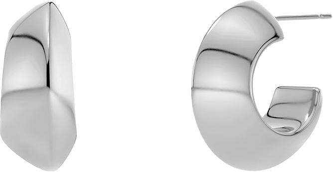 Bead Creoles S, från Edblad, i färgen Steel.